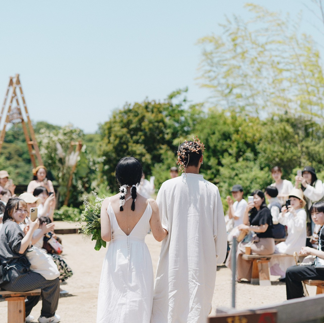 淡路島のオリジナル結婚式「菜音（ザイオン）キャンプ淡路島」でオリジナルウエディング｜レトロ婚プロデュース